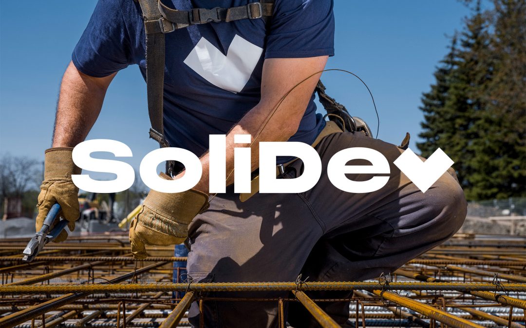 Solidev – Une nouvelle identité, une vision solide pour l’avenir de la construction