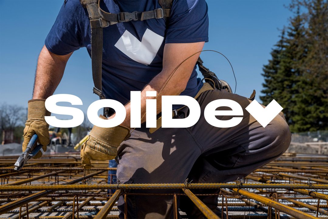 Solidev – Une nouvelle identité, une vision solide pour l’avenir de la construction