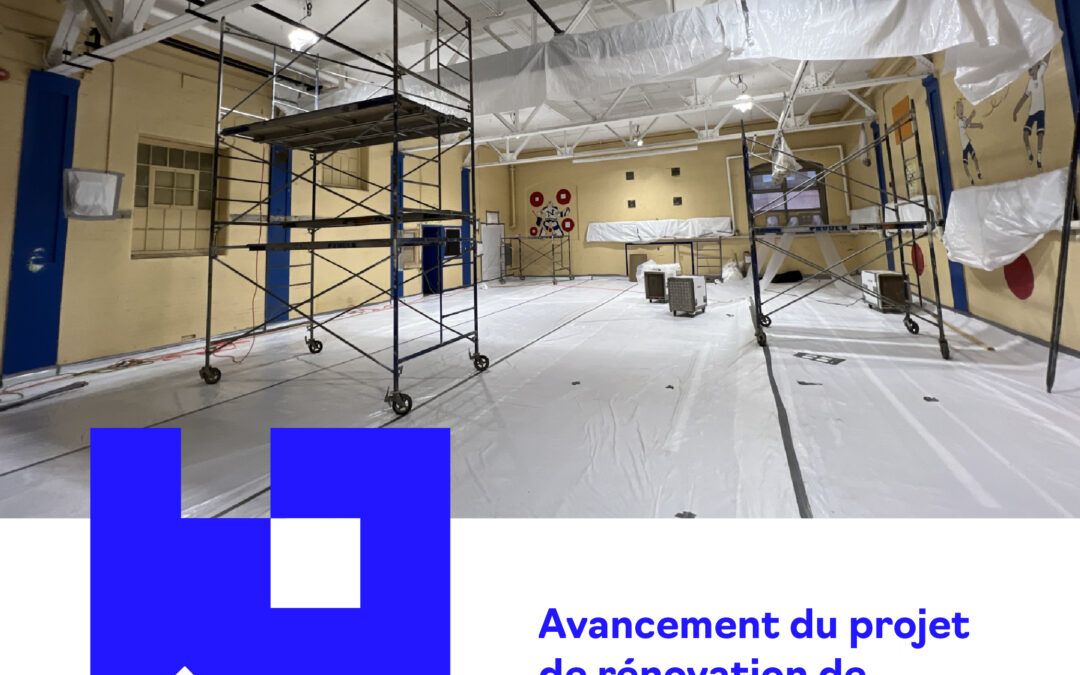 Projet Serbec : Avancement du projet de rénovation de l’École Primaire Nesbitt