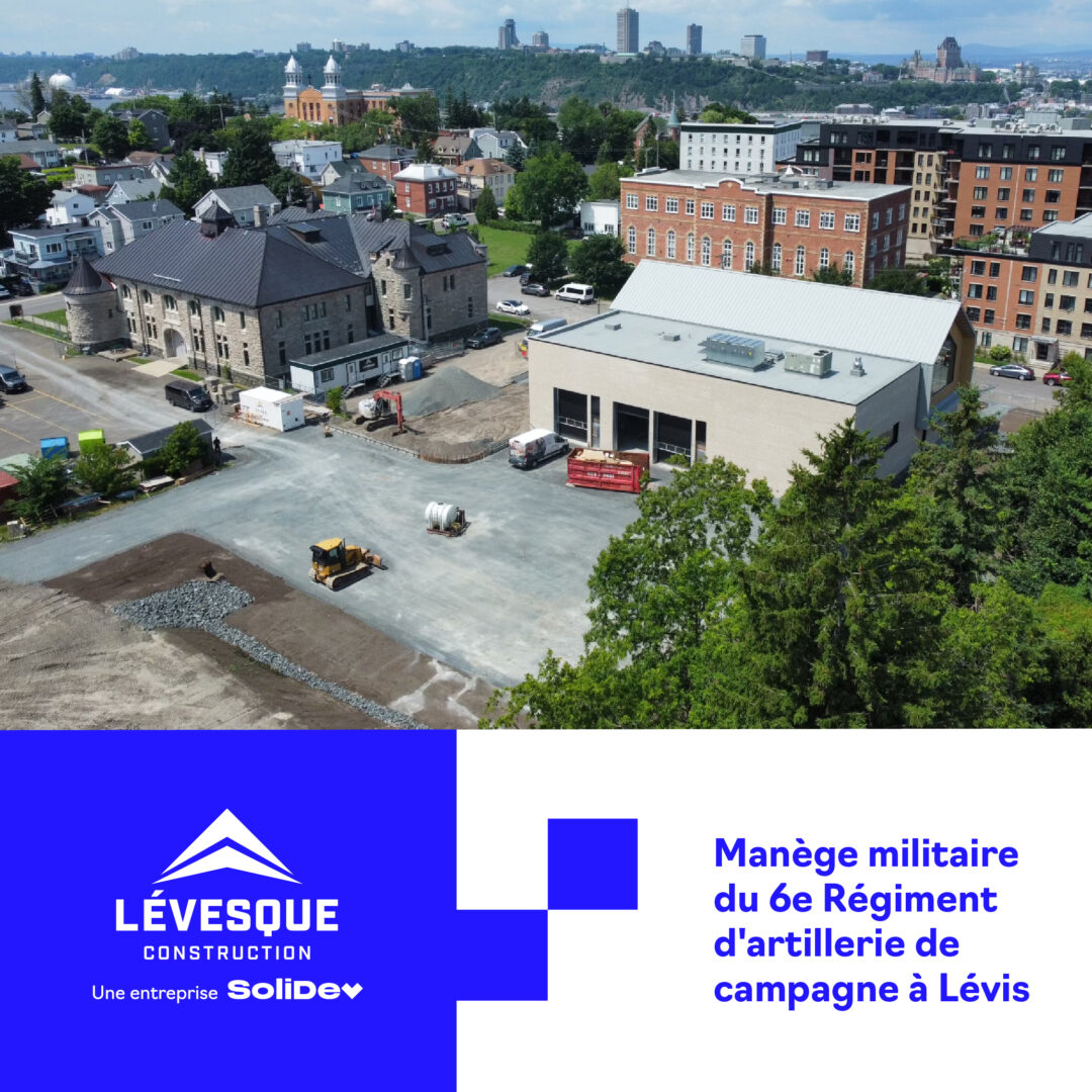 Manège militaire du 6ème Régiment d’artillerie de campagne à Lévis