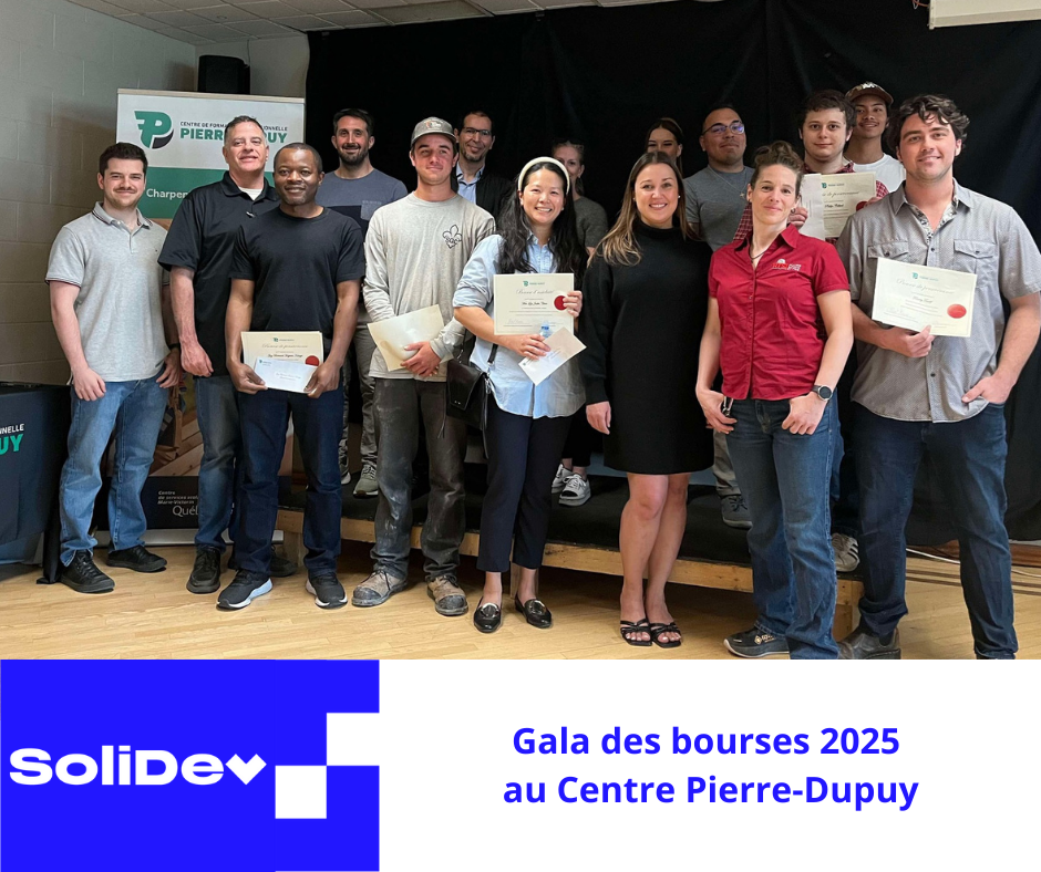 Gala des bourses 2025 au Centre Pierre-Dupuy